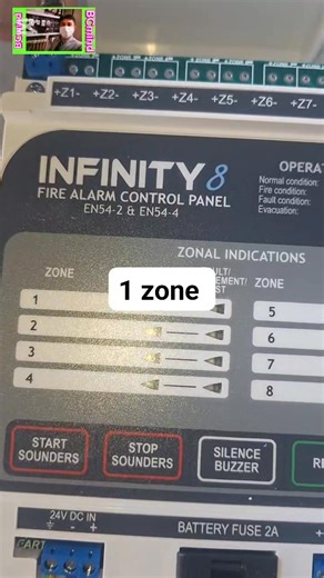 How to install 1 zone conventional fire alarm panel #firealarmsystem | BCmind