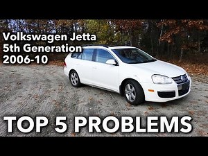 Top 5 Problems Volkswagen Jetta Wagon 5th Generation 2006-10