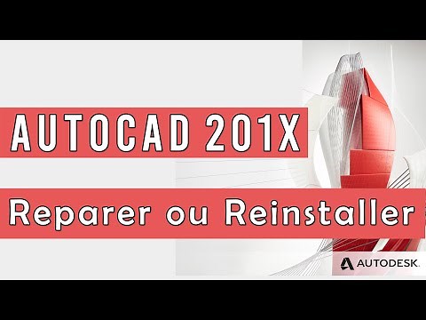Réparer ou Réinstaller | AutoCAD 201X