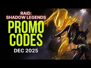 New Raid Shadow Legends Promo Codes December 2025!