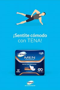 59K views · 104 reactions | ¡TENA Men es un producto revolucionario, anatómicamente diseñado para hombres! Te sentirás cómodo siempre, ya que se ajusta perfectamente a tu anatomía. #AtreveteConTENA. | TENA Centroamérica | Facebook