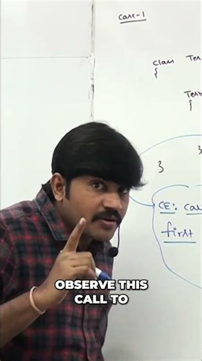 Java Constructor Error: Super Call Must Be First! #shorts