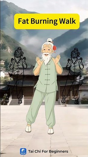 Gentle Tai Chi walking with low-impact movement