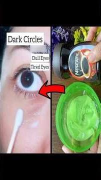 Natural home remedies for removing dark under eye and bags ~ Make your eyes look beautiful