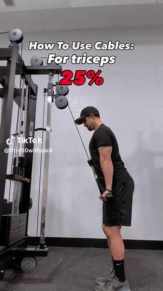 Most people spam cable triceps the same every time⚠️ Follow @fatlosscoachzack to stop wasting precious time in the gym spamming exercises that kill your results. Tips for the busiest people on the planet 🔥 Save this to better: How to use cables for triceps ✅ Gains ✅ Arm workouts ✅ One small adjustment can completely shift the tension from you wasting time into results you deserve. #gym #coach #fitnesstips #muscle #triceps