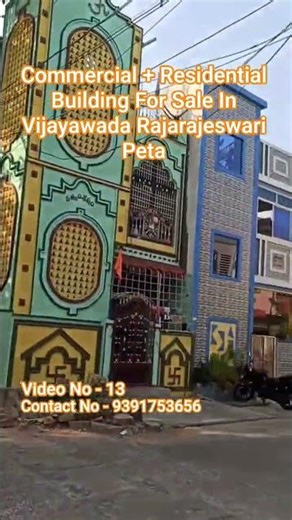 Commercial + Residential Building For Sale In Vijayawada Rajarajeswari Peta