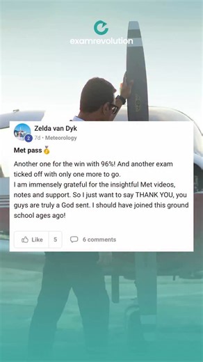 96% in Met. One exam left. Confidence sky-high. Zelda joined ExamRevolution with one goal: pass smarter, faster, and with clarity. Now she’s one step away from finishing and she’s doing it with distinction. It’s not just about marks. It’s about the mindset, support, and system that gets you there. If you’re tired of struggling through theory alone, you don’t have to anymore. Follow @examrevolution and study like your licence depends on it. | ExamRevolution.com | Facebook