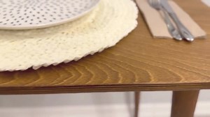 Rectangle Walnut Wood Small Dining Table, Space Saving Narrow Kitchen Table Mid Century Modern, Minimalist Dine Tables - Etsy