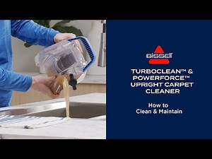 How to Clean & Maintain | TurboClean™ & PowerForce™ Upright Carpet Cleaner