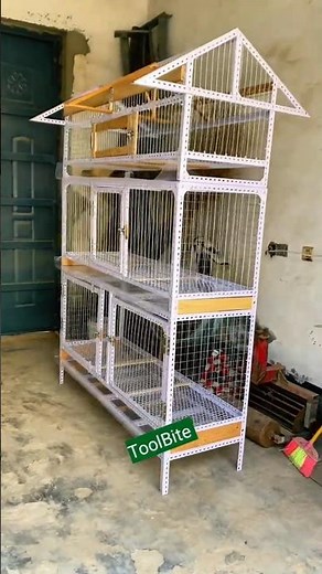 Smart Poultry Farming! 3-Tier Chicken Cage Design Revealed