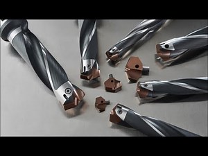 CHTOOLS interchangeable crown drill bit with CKA insert drilling cast iron QT400