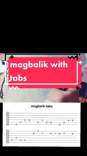 Magbalik Guitar Tabs Tutorial
