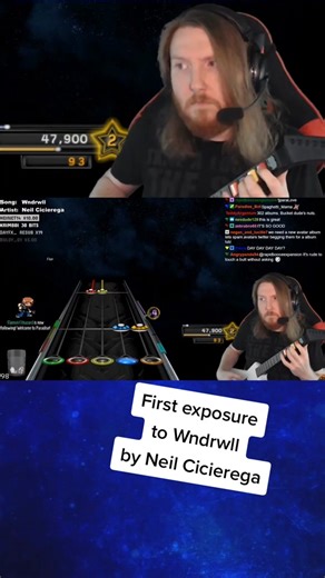 Couldn't comprehend Wndrwll's brilliance on first listen. Unearthed this from a storage hard drive, original clip from 2017 #wonderwall #clonehero #neilcicierega