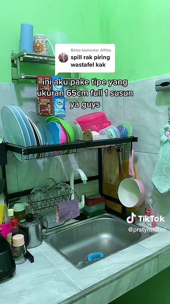 Rekomendasi Rak Piring Wastafel: Tutorial Memasang Rak Wastafel 65 cm Fullset