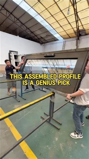 How to Assemble an Entry Door? Step-by-Step Guide with Corner Connectors! (No Welding)#entrydoor