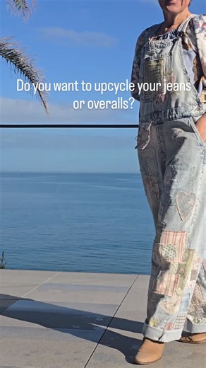 I'm sharing my entire upcycling process with you in this youtube upcycled overalls tutorial. This can be used for upcycling jeans as well. Comment Yes for the tutorial link #upcyclinginspiration #refashionedclothing #upcycledclothes #slowfashiondesigner # #slowfashiondesign #upcycledclothing #reworkedclothing #slowfashioncommunity | Upcycled Artistry