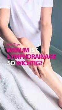 Warum ist Lymphdrainge wichtig? #erklärt #physiotherapist #lipoelastic #lipödem #kompression