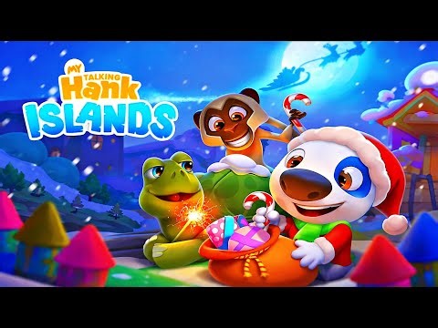 My Talking Hank Islands Gameplay Walkthrough - Winter Update ❄️✨️