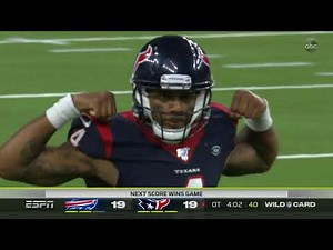 Deshaun Watson Unreal Game-Winning OT Drive | Bills vs. Texans | NFL