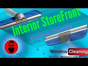 Interior StoreFront Window Cleaning