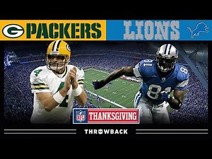 Bitter Division Rivalry on Thanksgiving! (Packers vs Lions, 2007, Week 12)