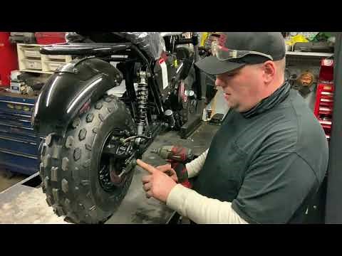 MB200 Chain Adjustment tutorial