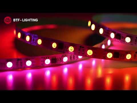 BTF-LIGHTING: WS2811 LED Strip Light Deateils, How to Light