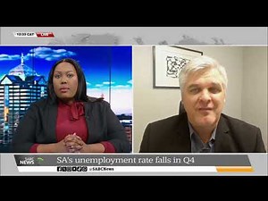 Unemployment | Stats SA data shows unemployment decreased to 31.9% in the 4th quarter of 2024