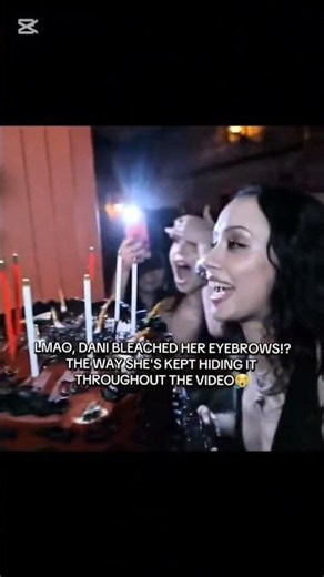 DANI BLEACHED HER EYEBROWS!? #daniela #katseye