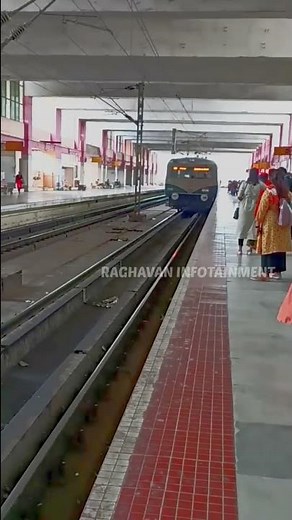 Chennai Local Train | Velacherry to Chennai Beach Route | Chennai