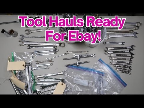 Organizing and Preparing Tool Hauls And Sets for eBay - Snap-on, Craftsman & More