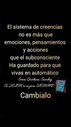que es el sistema de creencias
