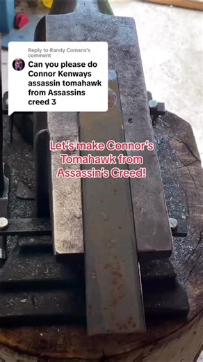Here’s the Assassin’s Creed 3 Tomahawk! 🤘😝🔥 | Sword maker