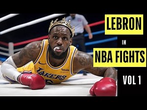 NBA Fight Compilation Featuring LeBron James