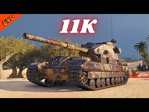 🔥 FV215b 183 - 11K Damage 8 Kills & 9K Damage 9 Kills & 10.9K & 11.6K Damage | Best WOT Replay