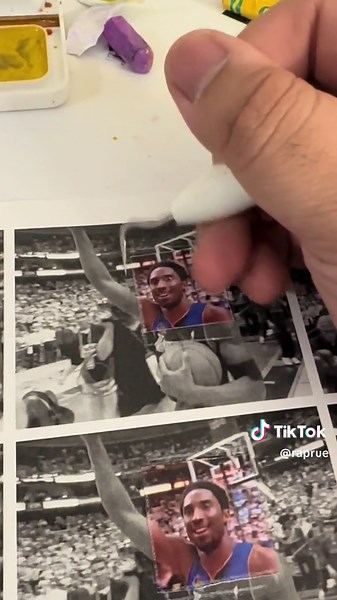Creating Kobe Bryant Mixed Media Animation Process