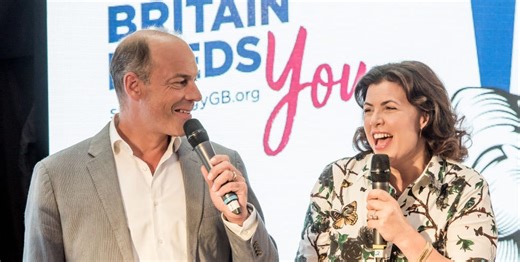 Kirstie Allsopp celebrates 20 years of Location Location Location with adorable throwback photo with Phil