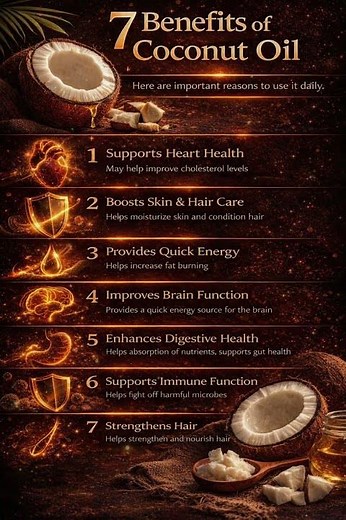 7 Benefits of Coconut Oil (What It Does for Your Body)
