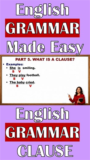 ENGLISH GRAMMAR WHAT IS CLAUSE