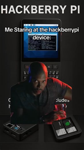 Hackberry Pi device for cyber security 📱 #hackberry #raspberrypi #cybersecurity #device #phones