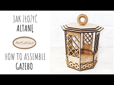 🤍 Jak złożyć ALTANĘ HDF z Artistiko / How to assemble GAZEBO🤍 Spring Days