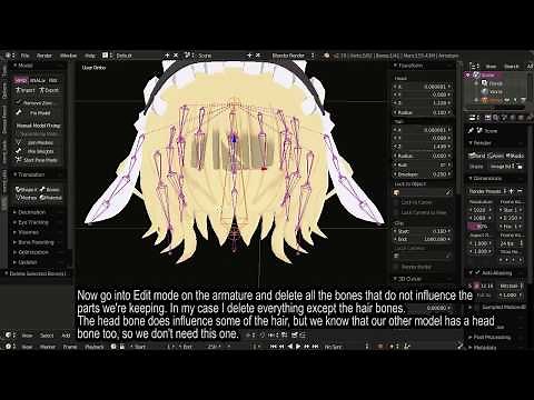 VRChat Tutorial - Merging Multiple Models (With Unique Bones)