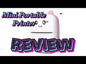 Mini Printer Review from Temu