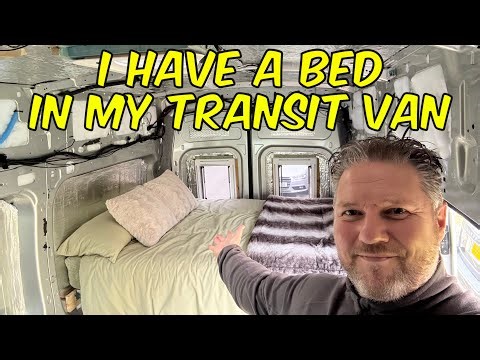 How I fit an Ikea Bed into my Transit Camper Van Conversion