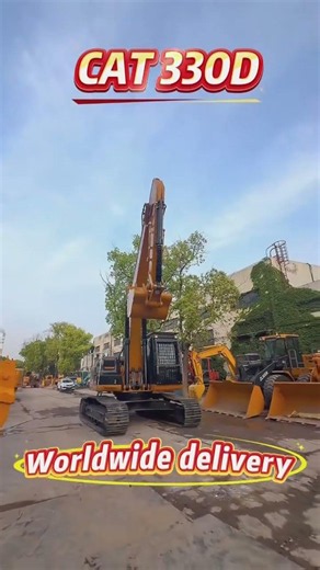 Original used Caterpillar 330D excavator