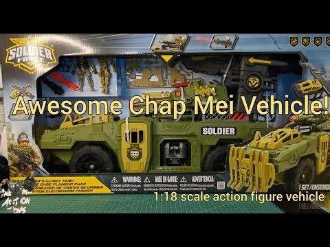 Soldier Force Shock Troops Glider Tank 1:18 scale action figure vehicle. This is pretty awesome!