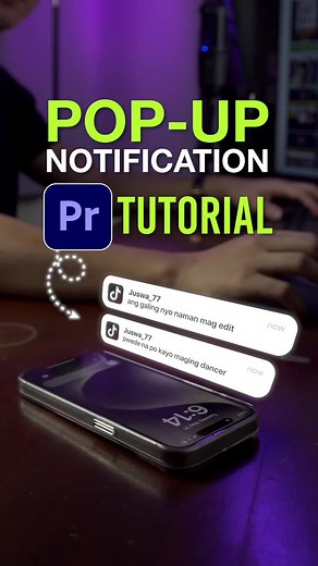 Create Pop-up Notification Effect in Premiere Pro
