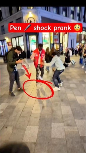 Pen shock prank 😂CRAZY reactions #shorts
