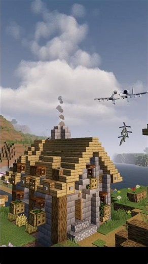 Minecraft Fighter Jet Mod... マイクラの戦闘機MOD