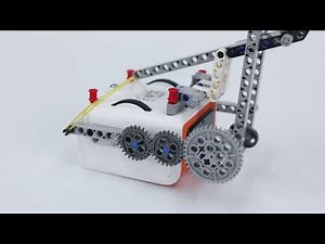 The Catapult Extended Activity of Matatalab VinciBot + LEGO Fun programming and engineering activity
